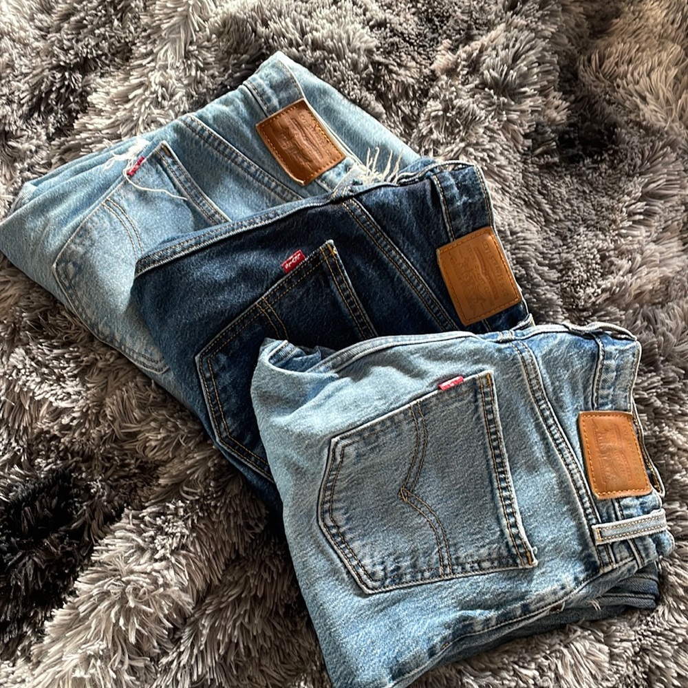 Levi’s 70’s high slim straight bundle